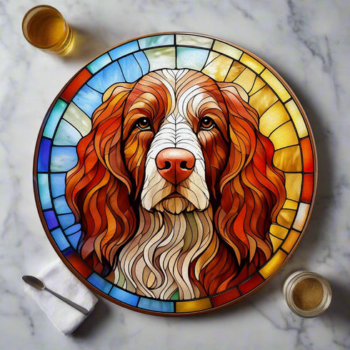 Cocker Spaniel Glass Suncatcher Worktop Saver